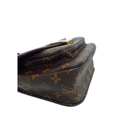 Louis Vuitton Monogram Passy Chain Shoulder Bag Bordeaux - Picture 8 of 9